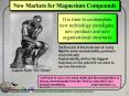 New Markets for Magnesium Compounds PowerPoint PPT Presentation