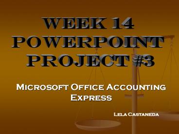 Microsoft Office Accounting Express