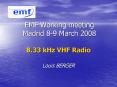 EMF Working meeting Madrid 89 March 2008 PowerPoint PPT Presentation