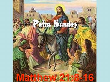 Palm Sunday