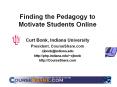 Finding the Pedagogy to Motivate Students Online PowerPoint PPT Presentation