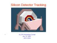 Silicon Detector Tracking