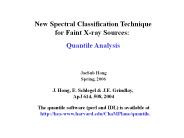 New Spectral Classification Technique