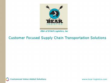 www'bearlogistics'com