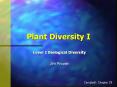 Plant Diversity I PowerPoint PPT Presentation
