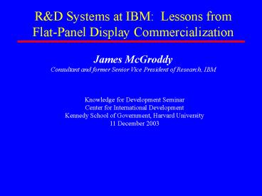 presentation player overlay