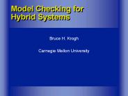 Model Checking for Hybrid Systems