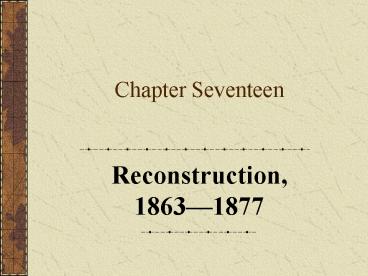 Chapter Seventeen
