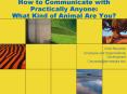 How to Communicate with Practically Anyone: What Kind of Animal Are You PowerPoint PPT Presentation