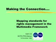 Making the Connection