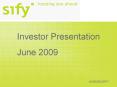 Investor Presentation PowerPoint PPT Presentation