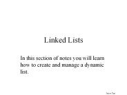 Linked Lists