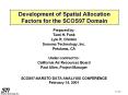 Development of Spatial Allocation Factors for the SCOS97 Domain PowerPoint PPT Presentation
