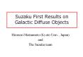 Suzaku First Results on Galactic Diffuse Objects PowerPoint PPT Presentation
