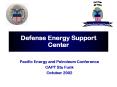 Defense Energy Support Center PowerPoint PPT Presentation