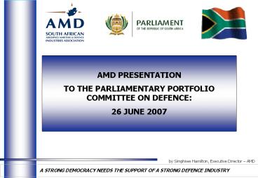 by Simphiwe Hamilton, Executive Director 