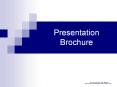 Presentation Brochure PowerPoint PPT Presentation