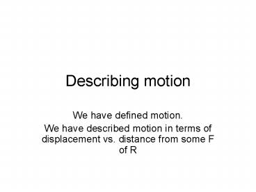 presentation player overlay