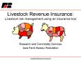 Livestock Revenue Insurance: Livestock risk management using an insurance tool PowerPoint PPT Presentation
