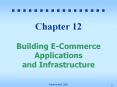 Chapter 12 Building E-Commerce Applications and Infrastructure PowerPoint PPT Presentation