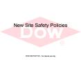 New Site Safety Policies PowerPoint PPT Presentation