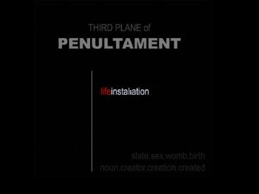 Nature of the artwork