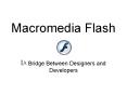 Macromedia Flash PowerPoint PPT Presentation