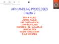 AIRHANDLING PROCESSES Chapter 9 PowerPoint PPT Presentation