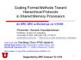 Scaling Formal Methods Toward Hierarchical Protocols in Shared Memory Processors PowerPoint PPT Presentation