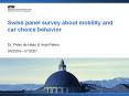 Swiss panel survey about mobility and car choice behavior PowerPoint PPT Presentation
