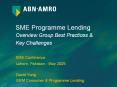 SME Programme Lending Overview Group Best Practices PowerPoint PPT Presentation