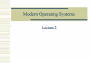 Modern Operating Systems