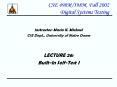 CSE 498M598M, Fall 2002 Digital Systems Testing PowerPoint PPT Presentation