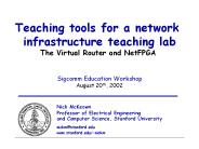 CS244a: An Introduction to Computer Networks