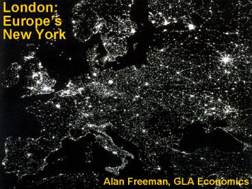 London: Europes New York
