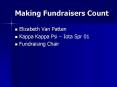 Making Fundraisers Count PowerPoint PPT Presentation