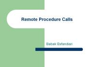 Remote Procedure Calls