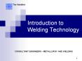 Introduction to Welding Technology PowerPoint PPT Presentation