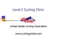 Level I Curling Clinic PowerPoint PPT Presentation
