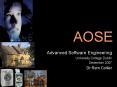 AOSE PowerPoint PPT Presentation
