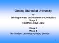 Getting Started at University for The Department of Electronics Foundation PowerPoint PPT Presentation