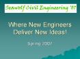 Where New Engineers Deliver New Ideas! PowerPoint PPT Presentation