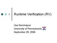 Runtime Verification (RV)
