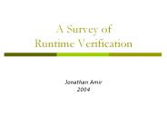 A Survey of Runtime Verification