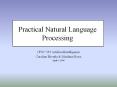 Practical Natural Language Processing PowerPoint PPT Presentation