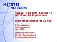 CS%20520%20 PowerPoint PPT Presentation
