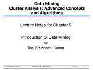 Data Mining Cluster Analysis: Advanced Concepts and Algorithms