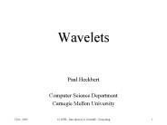 Wavelets