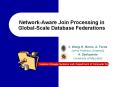 Network-Aware Join Processing in Global-Scale Database Federations PowerPoint PPT Presentation