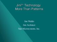 Jinitm Technology More Than Patterns